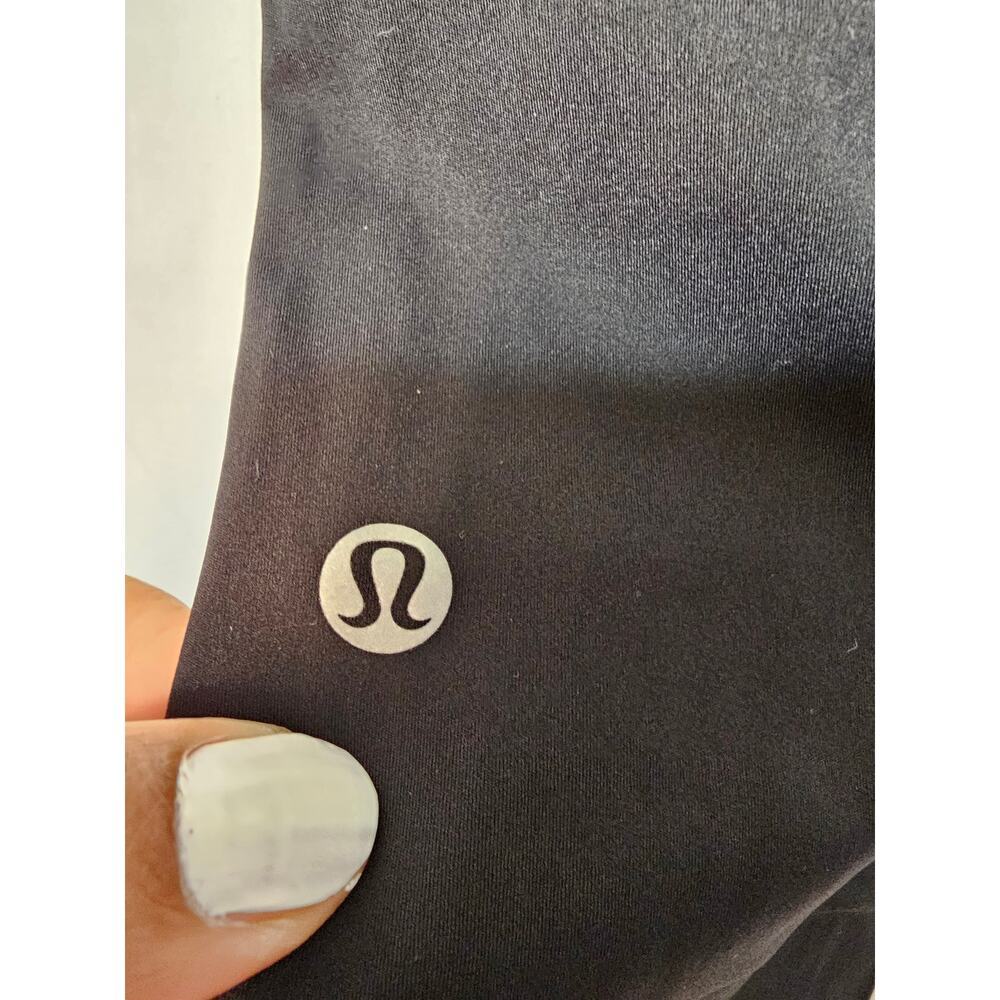 Lululemon Fast & Free 7/8 Tight II  *Nulux 25"  Black size 6 - Picture 7 of 11